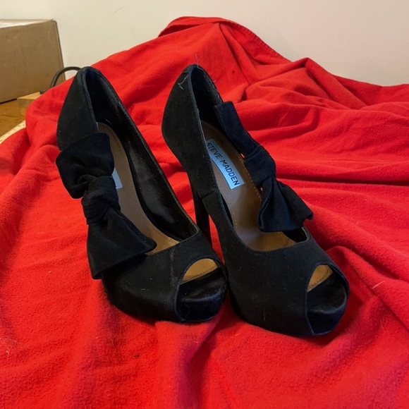 Steve Madden black stiletto’s.  Size 5 1/2 - Picture 10 of 10